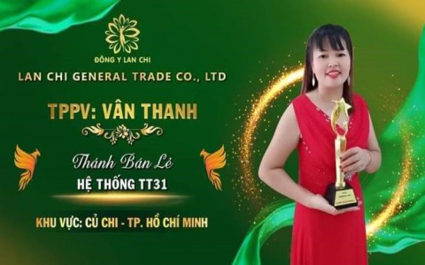 Vân Thanh – Top 4 nhà lãnh đạo xuất sắc Đông Y Lan Chi